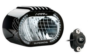 Supernova M99 PRO Scheinwerfer für E-Bike, 166lmn, 380 Lux