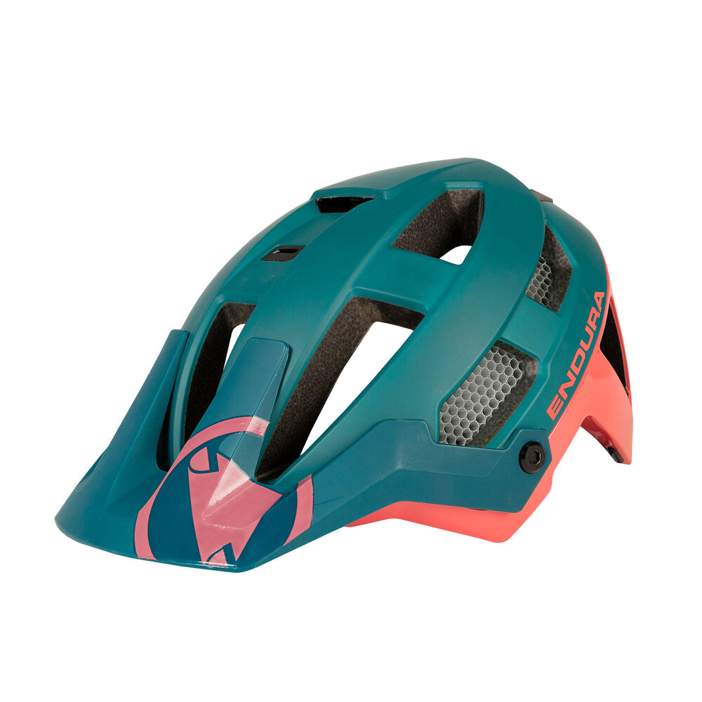 Endura SIngleTrack MIPS® Helm: Fichtgrün - M-L
