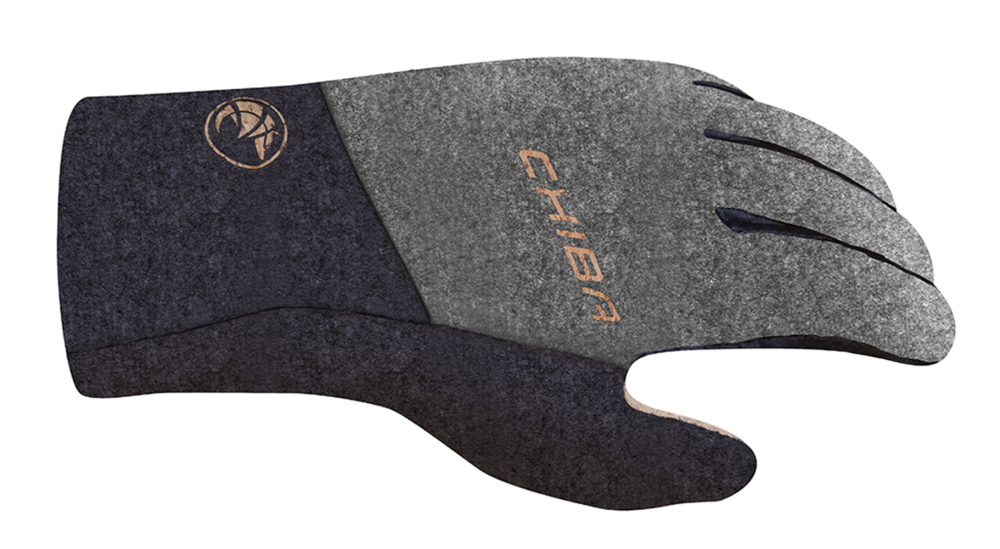 Chiba All Natural Gloves Waterproof dark grey