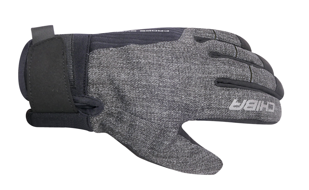 Chiba Cross Over Gloves dark grey/black