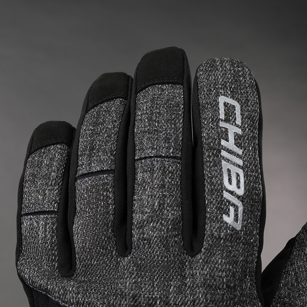 Chiba Cross Over Gloves dark grey/black