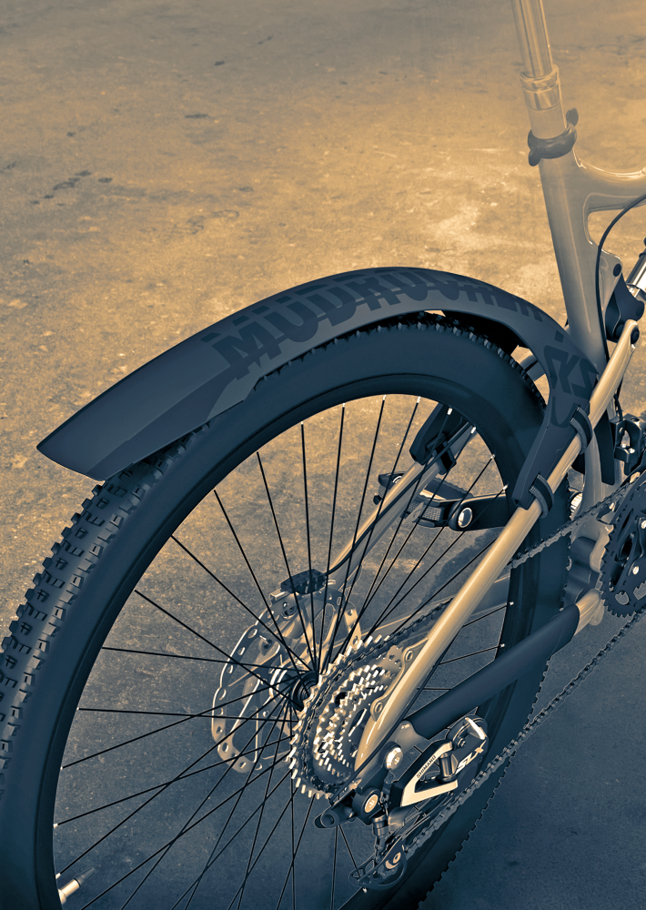 SKS HR-Steckschutzblech Mudrocker rear 27.5-29" Länge 840 mm schwarz
