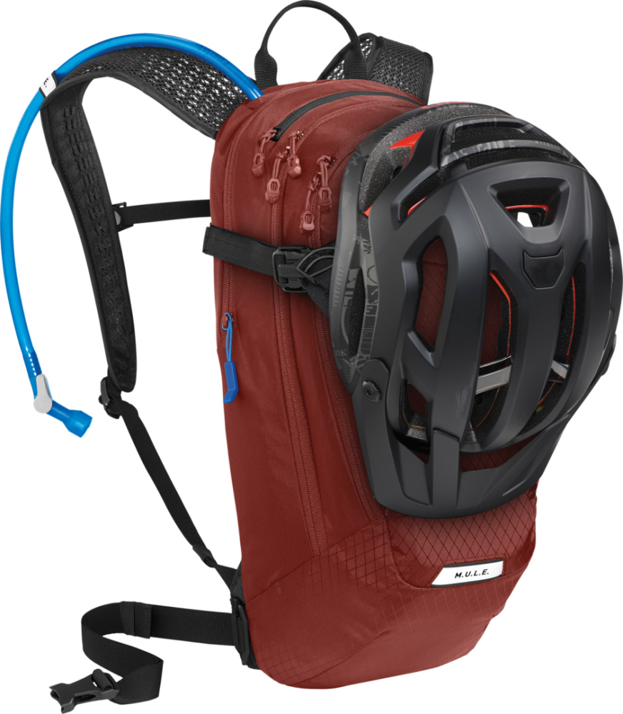 CamelBak M.U.L.E. 12 Rucksack fired red black