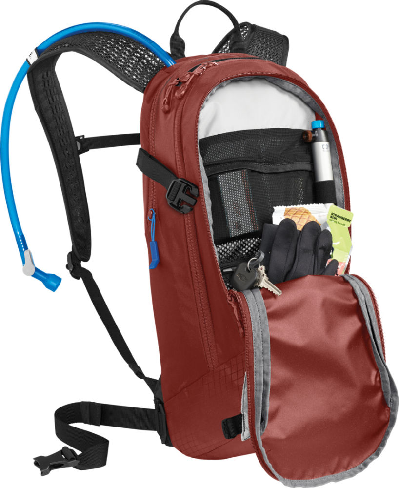 CamelBak M.U.L.E. 12 Rucksack fired red black