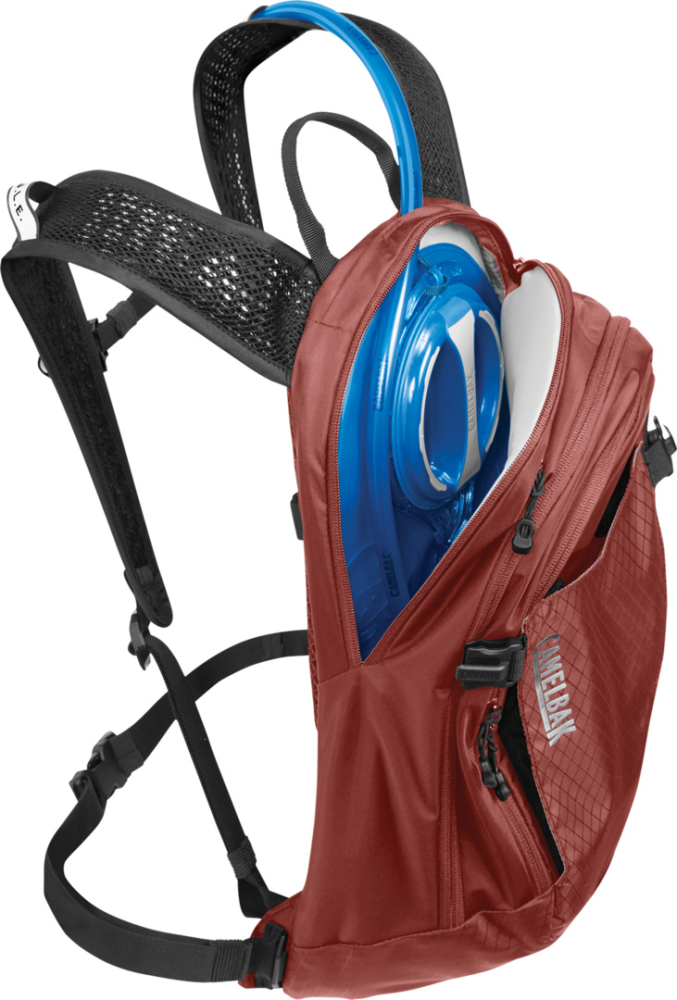 CamelBak M.U.L.E. 12 Rucksack fired red black