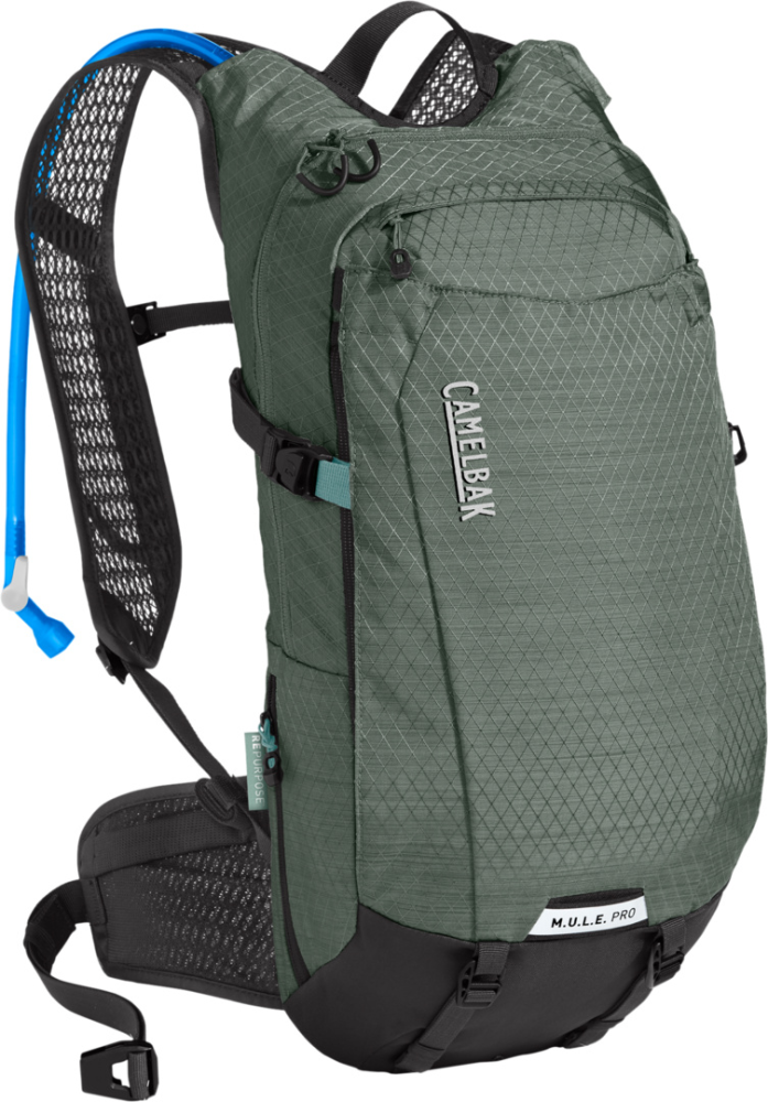 CamelBak M.U.L.E Pro 14 Rucksack Agave Green-black