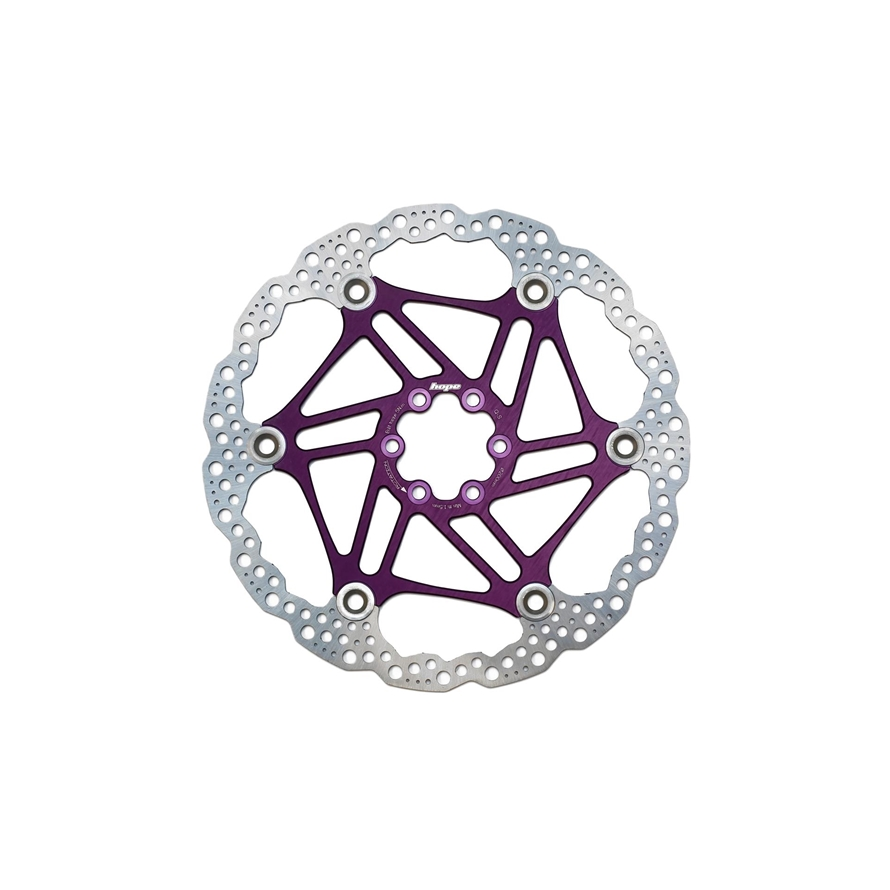 Hope HOPDISCFLOAT1.8mmPu200IS 200 mm 6 BOLT UNIVERSAL PURPLE