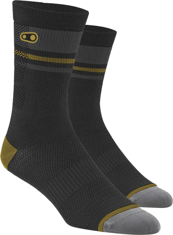 Crankbrothers MTB Socks black/gold