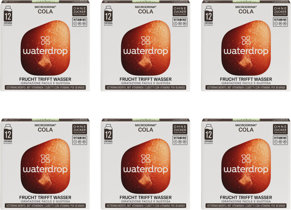 waterdrop waterdrop Microdrink Cola 6x12 Pack
