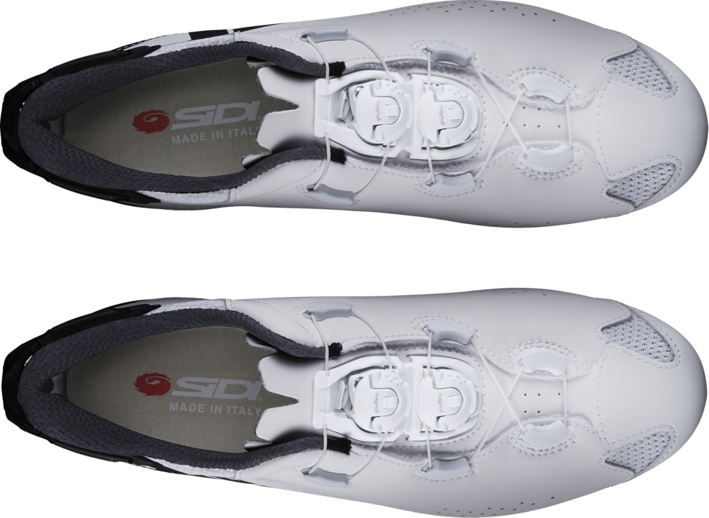 SIDI RR Shot 2S Carbon weiss/black 44.5