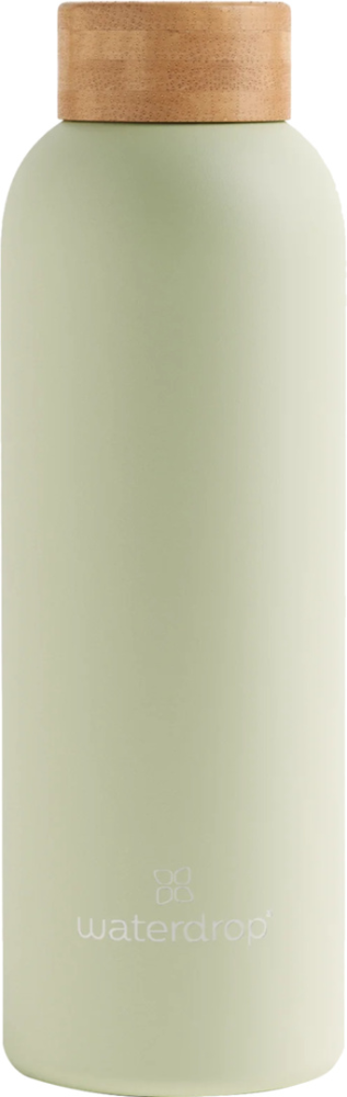 waterdrop waterdrop Steel Bottle Pastel Olivgrün Matt