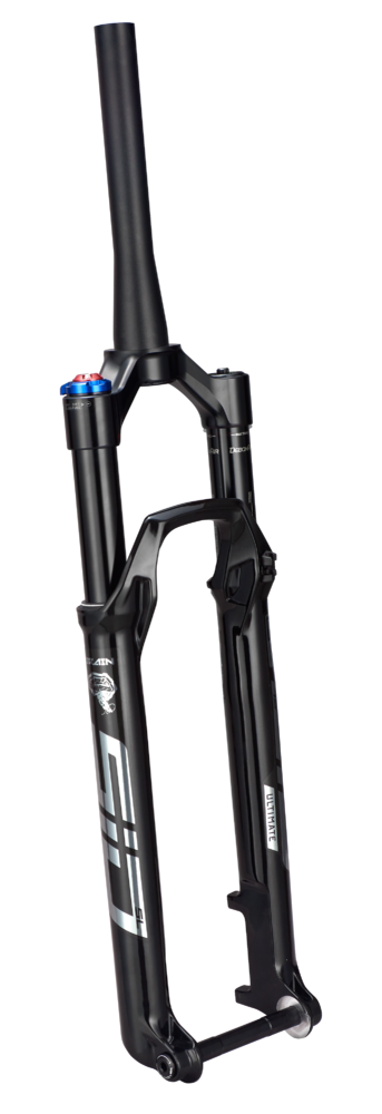 RockShox Sid Ultimate Brain 100mm X 44mm O/s Gloss Blk/gloss Plrgry Foil 110mm X 15mm