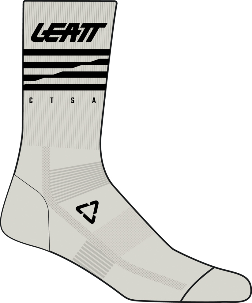 Leatt MTB Socks cream white SM