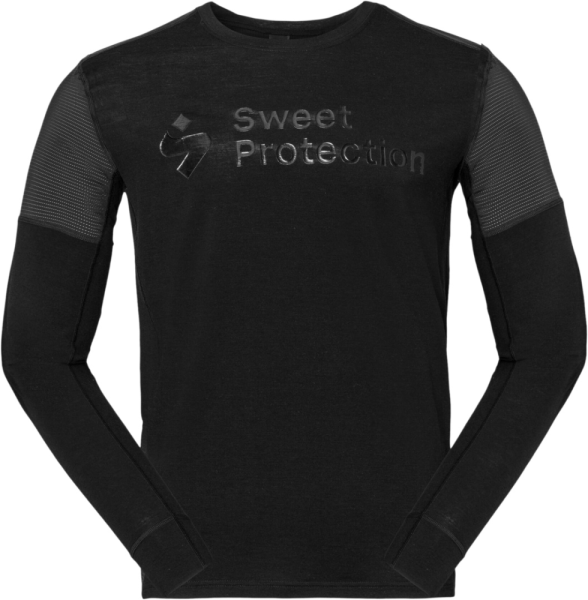 Sweet Protection Hunter Merino Hybrid LS Jersey M black