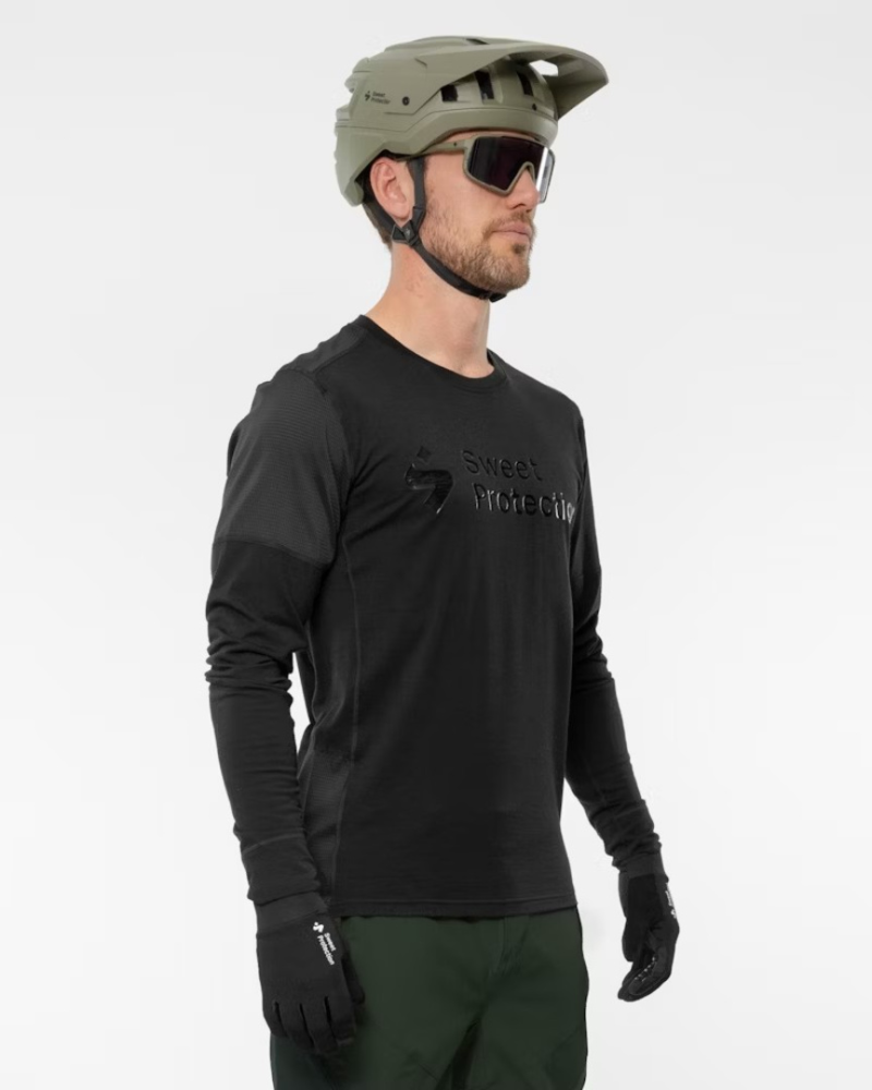 Sweet Protection Hunter Merino Hybrid LS Jersey M black L