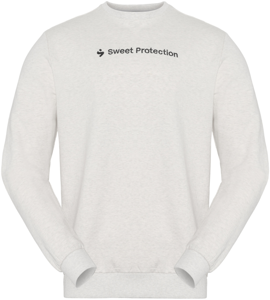 Sweet Protection Logo Crew light grey XL