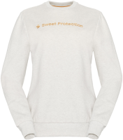 Sweet Protection Logo Crew W light grey M
