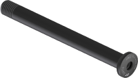 DT RW Kit Endanschlag 135/Ø5mm black matt