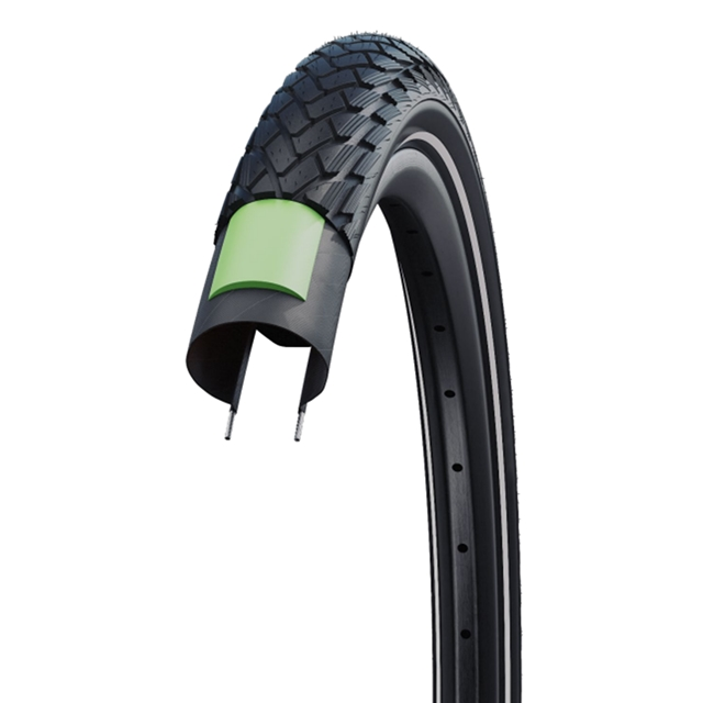 Schwalbe Marathon 37-622 B/B+RT Marathon HS620 730g schwarz-reflex37-622, DRAHT, GG/TS, Endurance, E-50