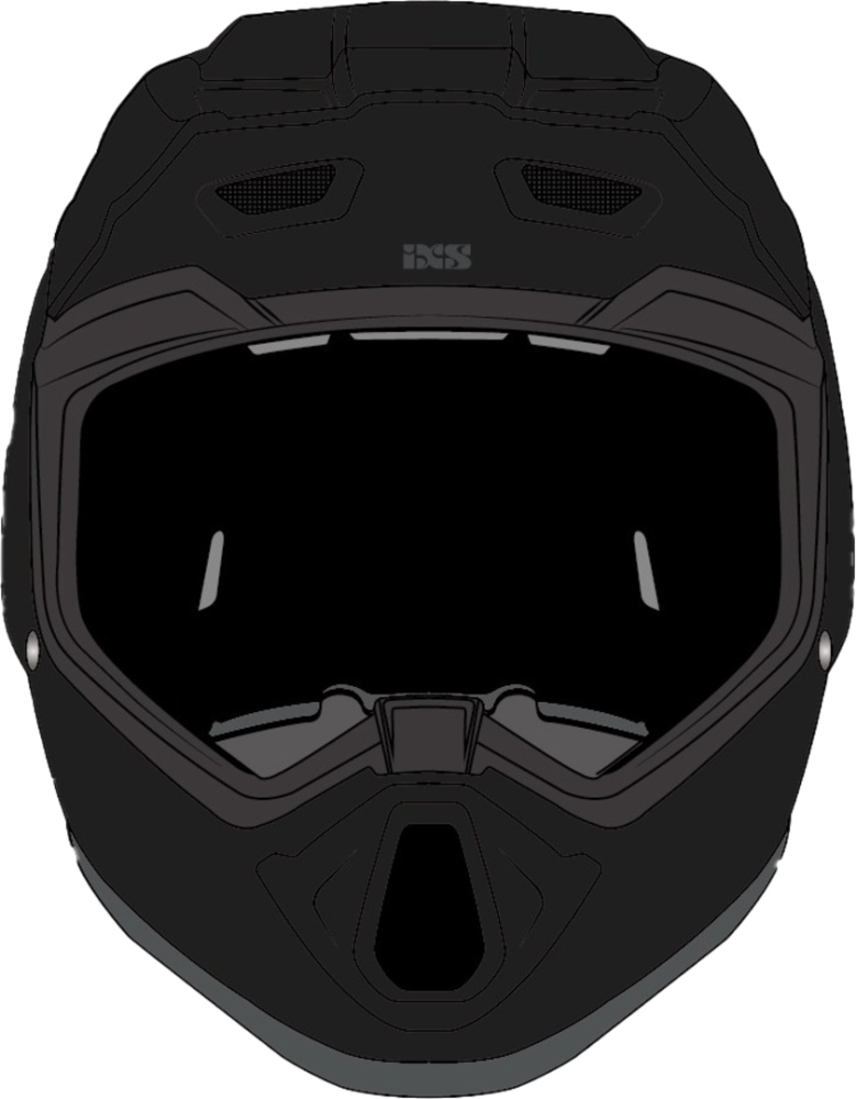 IXS Trigger MX 1.0 Chalky MIPS Integralhelm matt metallisch