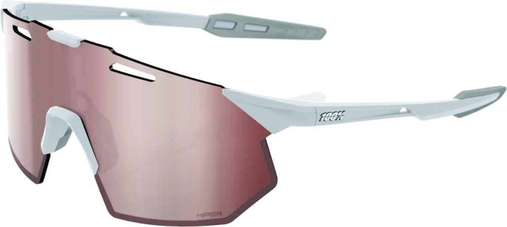 100percent 100% HYPERCRAFT SQ - Matte Stone Grey - HiPER Crimson Silver