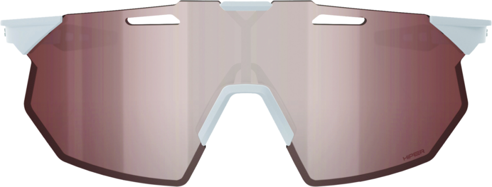 100percent 100% HYPERCRAFT SQ - Matte Stone Grey - HiPER Crimson Silver