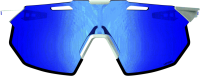 100percent 100% HYPERCRAFT SQ - Soft Tact White - HiPER Blue Multilayer