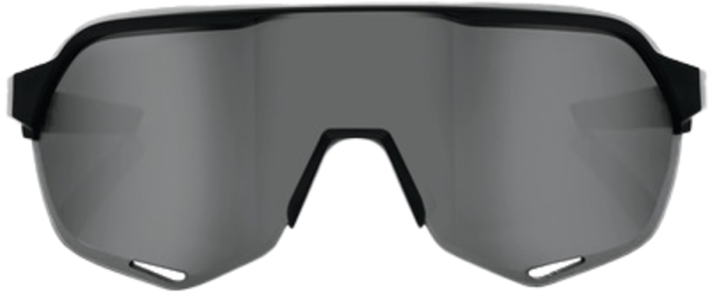 100percent 100% S2 Glases Soft Tact black-smoke