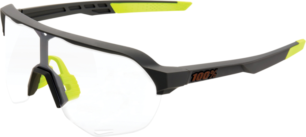 100percent 100% S2 Glases Soft Tact Cool grey-Photochromic