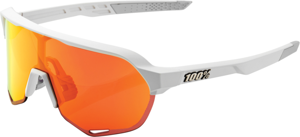 100percent 100% S2 Glases Soft Tact Off white-HiPER red ML
