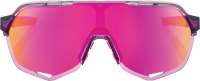 100percent 100% S2 Polished Translucent Grey - Purple Multiulayer Mirro