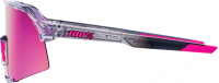 100percent 100% S3 Polished Translucent Grey - Purple Multilayer Mirror
