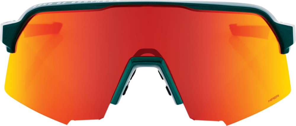 100percent 100% S3 Glases Gloss metallic Bora/Matte white-HiP