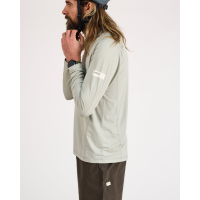 Albion Cycling MENS ZOA SUN SHIELD LONG SLEEVE T-SHIRT - Colour: CHALK, Size: L