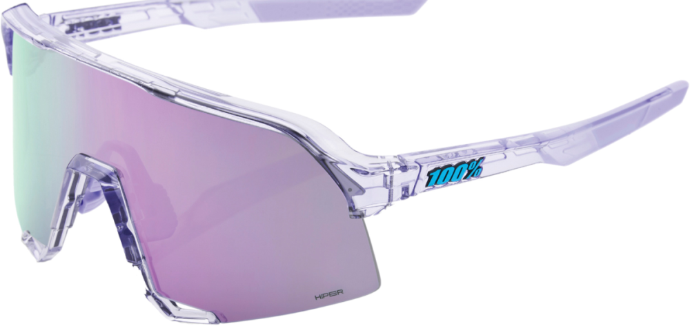 100percent 100% S3 Glases Polished Transl lavender-HiPER Lav