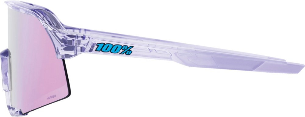 100percent 100% S3 Glases Polished Transl lavender-HiPER Lav