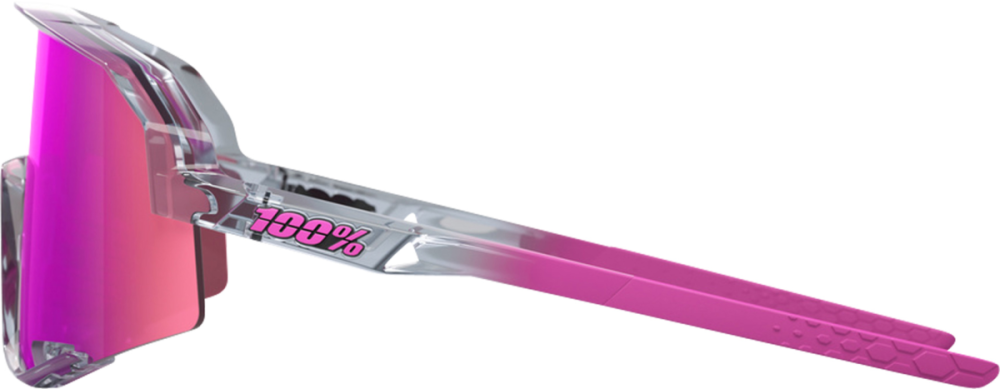 100percent 100% Slendale - Polished Translucent Grey - Purple Multilaye