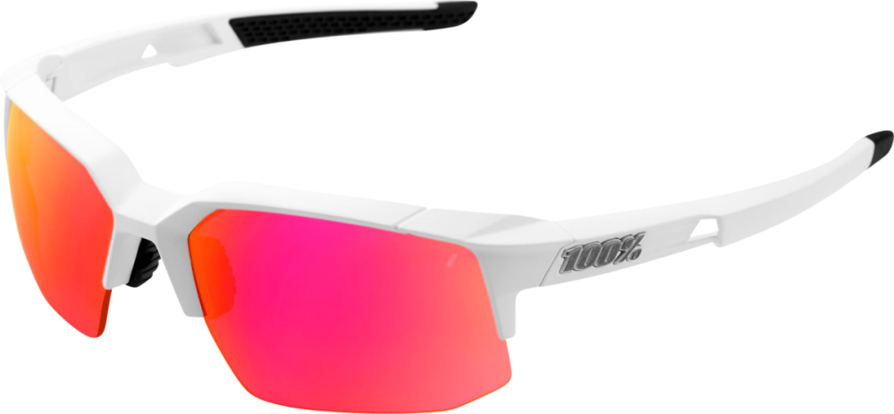100% 100% Speedcoupe Glases soft tact off white-purple