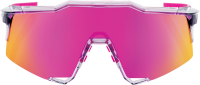 100percent 100% Speedcraft - Polished Translucent Grey - Purple Multila