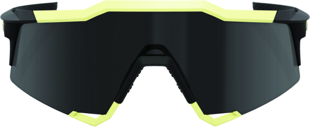 100percent 100% Speedcraft Tall Brille Soft Tact Glow - Black Mirror Le