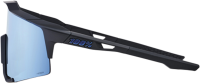 100percent 100% Speedcraft Tall Glases Matte black-HiPER blue