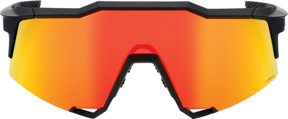100percent 100% Speedcraft Tall Glases Soft Tact Blk-HiPER Re