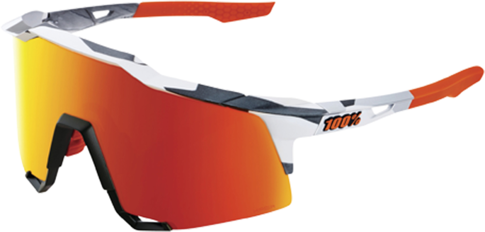 100% 100% Speedcraft Tall Glases Soft Tact grey Camo-Hi