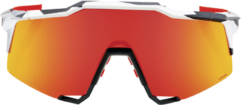 100% 100% Speedcraft Tall Glases Soft Tact grey Camo-Hi