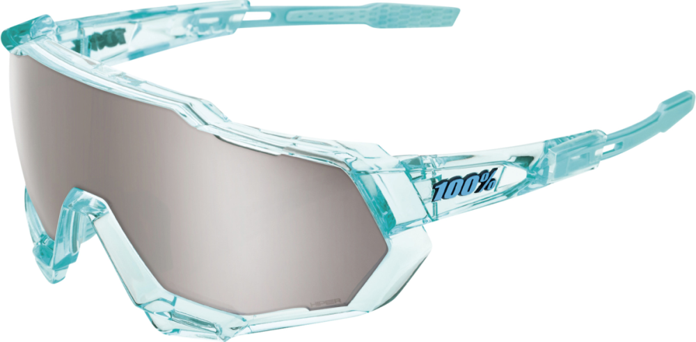 100% 100% Speedtrap Glases Polished Transl Mint-HiPER