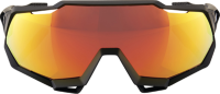 100% 100% Speedtrap Glases Soft Tact black-HiPER red