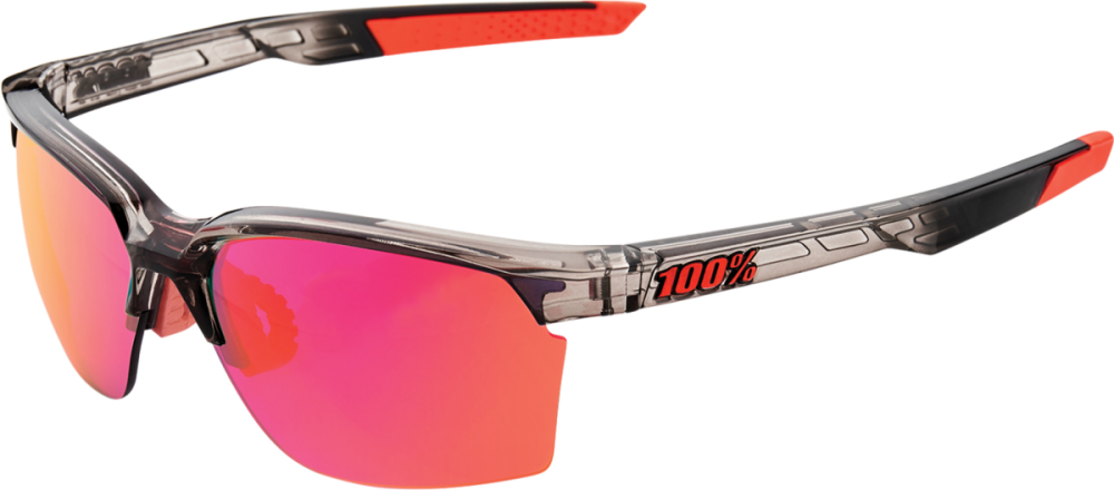 100% 100% Sportcoupe Glases crystal smoke-purple ML