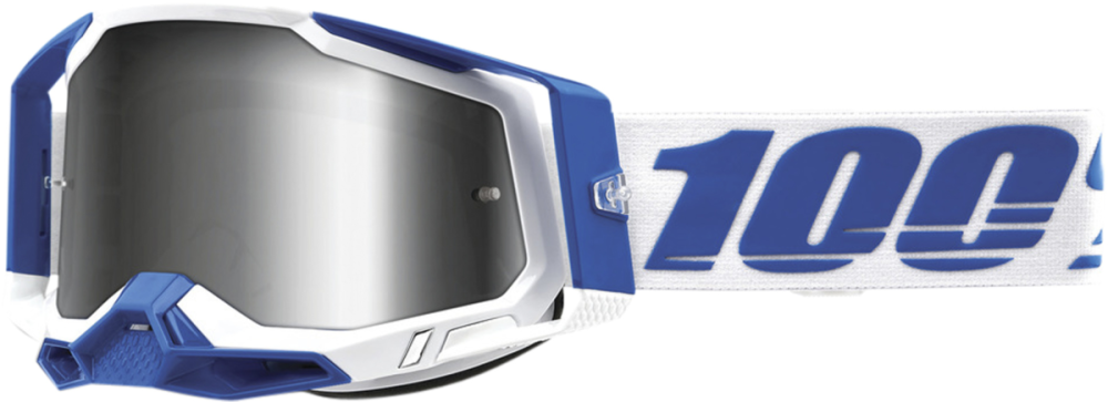 100% 100% Racecraft 2 Goggle Isola - Mirror Silver