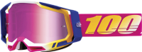 100% 100% Racecraft 2 Goggle Mission - Mirror Pink