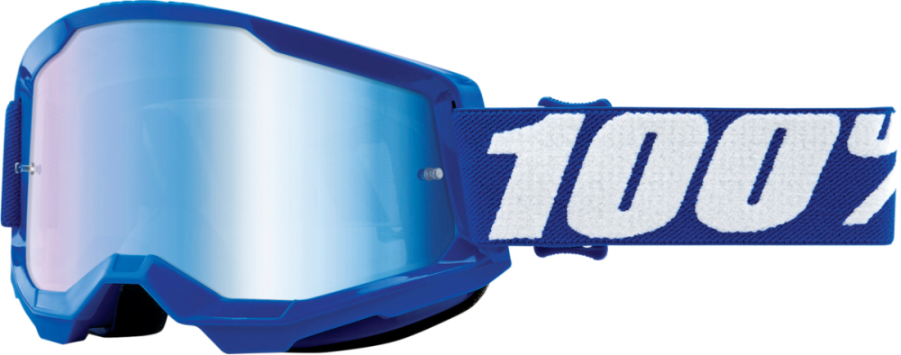 100percent 100% Strata 2 Goggle Blue - Mirror Blue
